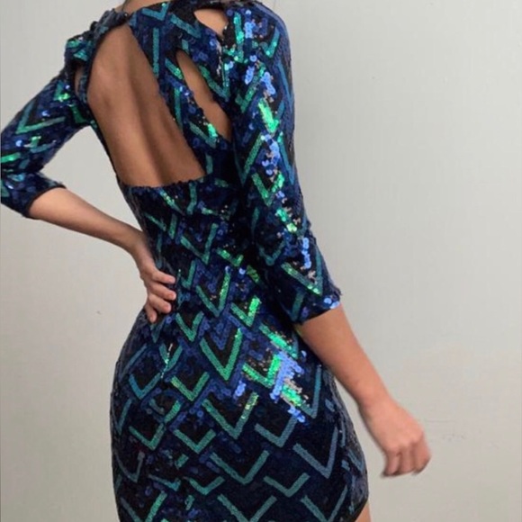 Charlotte Russ Sequin Dress - Picture 3 of 5